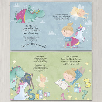 Personalised Wish Book For Baby Or Child, 7 of 9