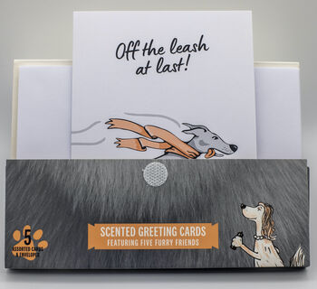 Scented Greetings Cards For Dog Lovers, 4 of 4
