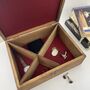 Personalised Daddy's Cufflink And Watch Box, thumbnail 6 of 6