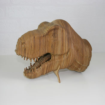 Wooden Dinosaur Model Kit, 3 of 5