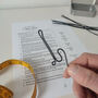The Wire Lab: S Style Guitar Wire Sculpture Kit, thumbnail 5 of 12
