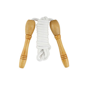 Traditional Toy Co. Wooden Skipping Rope | Gift Boxed | Outside Play | Exercise, 2 of 5