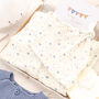 Unisex Grey Big Star Knitted Baby Blanket, thumbnail 8 of 12
