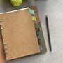 Personalised Leather Gardener's Diary, thumbnail 7 of 7