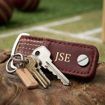 Cricket Leather Key Holder, 11 of 11