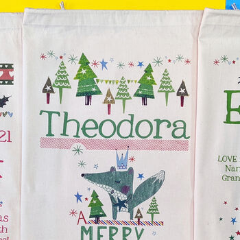 Personalised Christmas Gift Sack, 12 of 12