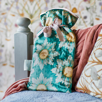 Patterned Fabric Hot Water Bottle, 4 of 6