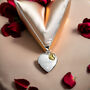 Personalised Silver And Gold Diamond Heart Locket, thumbnail 9 of 12