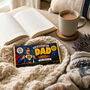 Personalised Superhero Best Dad Chocolate Bar Gift, thumbnail 4 of 4