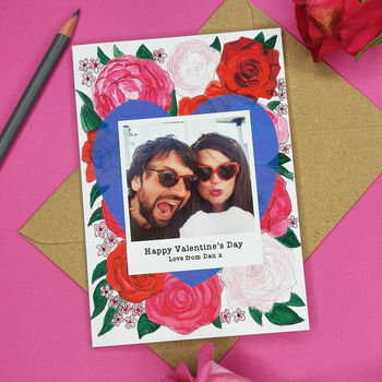 Personalised Valentine's Day Photo Card, 2 of 4
