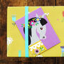 Mini Purple Horse Greetings Card, thumbnail 1 of 4