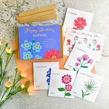 Cottage Garden Flower Seed Gift Set – Perfect For Birthdays And Mother’s Day, 8 of 12