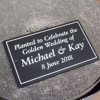 Personalised Tree Planting Plaque, 10 of 10