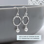 40th Birthday Bracelet, Evie, Sterling Silver, thumbnail 5 of 7