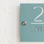 Personalised Laser Cut Acrylic Street House Door Sign, thumbnail 6 of 9