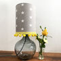 Star Lampshade With Pom Pom Trim, thumbnail 1 of 6