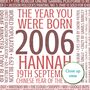 Personalised 18th Birthday Print Gift Year Facts 2006, thumbnail 6 of 12