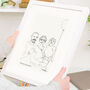 Personalised Family Sketch, thumbnail 7 of 12