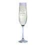 Dartington Personalised Classic Champagne Flute, thumbnail 1 of 5