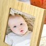 Personalised Christening Picture Frame, thumbnail 3 of 6