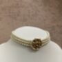Gold Plated Kundan Stone And Pearl Necklace Set White, thumbnail 7 of 7