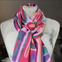 Hand Printed And Painted Silk Scarf Hepworth St Ives, thumbnail 1 of 3