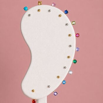Illusion Birthstone Stud Earrings, 2 of 6