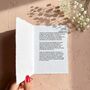 Vow Books Personalised Wedding Vow Cards Cotton Paper, thumbnail 6 of 12