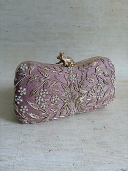 Pink Frog Clasp Clutch, 7 of 12