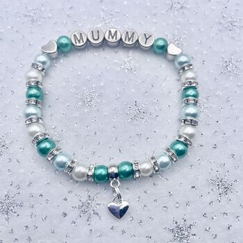 Personalised Christmas Xmas Charm Bracelet, 10 of 11