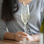 Script Name Champagne/Prosecco Glass, thumbnail 2 of 7