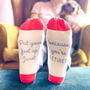 Personalised Women's Retirement Gift Socks, thumbnail 1 of 4