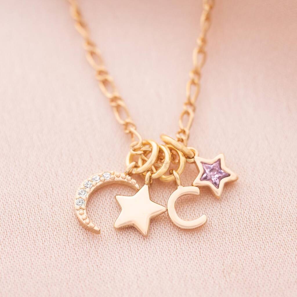 Letter Charm Personalised Necklace