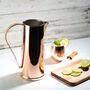 Handmade Solid Copper Pitcher, Tin Lined Inside, thumbnail 2 of 9