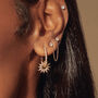 Sunlit Gold Hoop Earrings, thumbnail 1 of 7