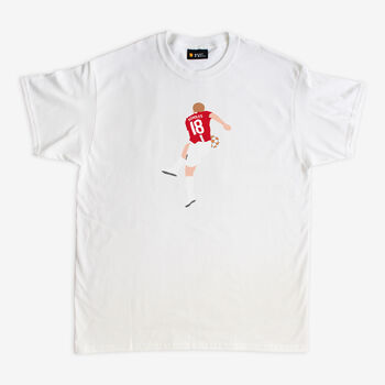 Paul Scholes Man United T Shirt, 2 of 4