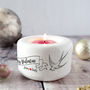 Personalised Retro 'Be My Valentine' Candle Holder, thumbnail 2 of 6