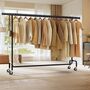 Heavy Duty Clothes Rack Extendable Rail, thumbnail 1 of 6