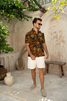 Black Cotton Batik Shirt, 5 of 8