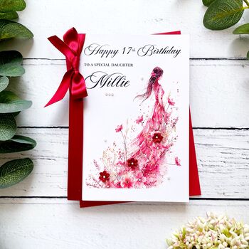 Personalised Birthday Card For Teenage Girl, 3 of 8