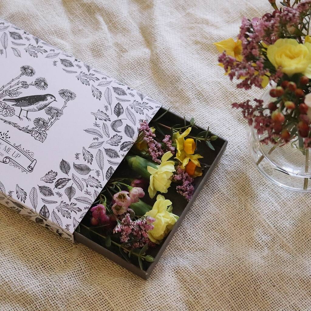 special edition cover botanical flower box by flowerbe ...