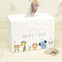 Personalised Cute Animals Wooden Money Box, thumbnail 2 of 5