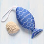 'Gone Fishing' Fish Lavender Bag, thumbnail 1 of 3