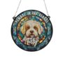 Bichon Frise Memorial Suncatcher, thumbnail 2 of 6