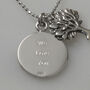 Family Tree Necklace Personalised In Sterling Silver, thumbnail 6 of 6