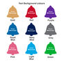 Personalised Baby Christmas Bell Decoration, thumbnail 3 of 4