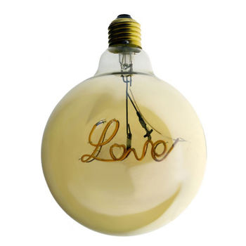 Love Filament Light Bulb, 2 of 2