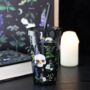 Gothic Skull Print Tumbler With Straw – Spooky Drinkware, thumbnail 1 of 3