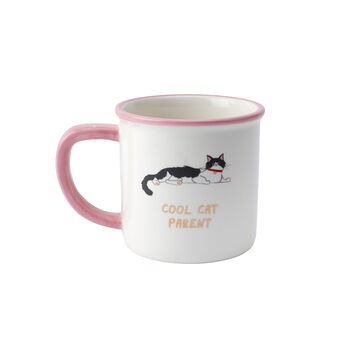 Cool Cat 'Cool Cat Parent' Ceramic Mug In Gift Box, 2 of 4