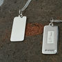 Personalised Silver Dog Tags By David Louis, thumbnail 4 of 7